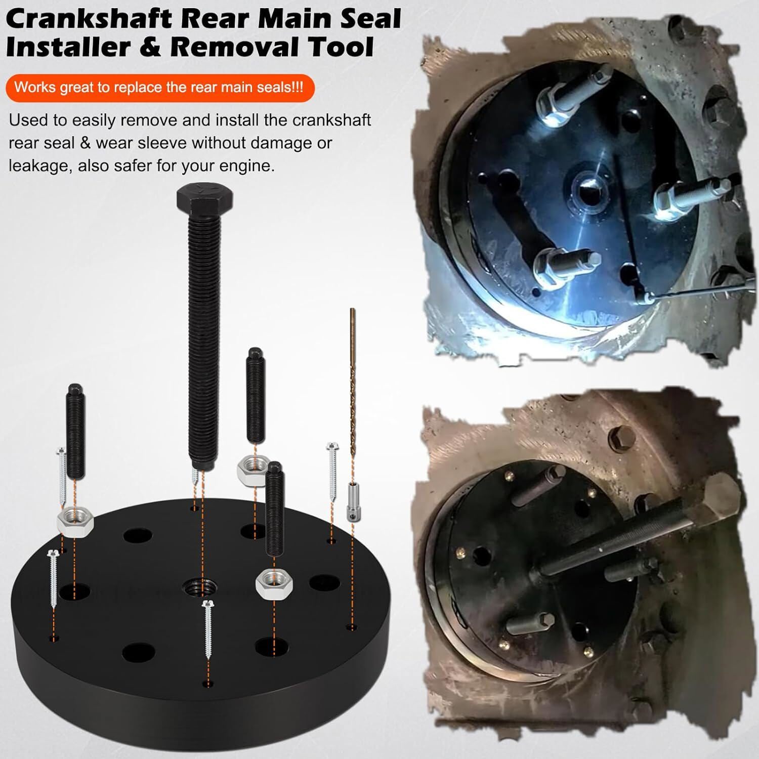 3164780 Crankshaft Rear Main Seal Installer & Remover Tool for Cummins ISX QSX