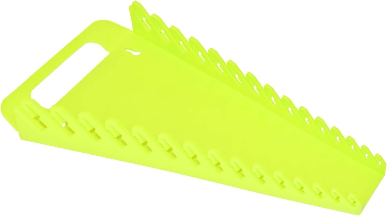 ERNST 5082HV Gripper Wrench Organizer, 15 Tool, High-Visibility