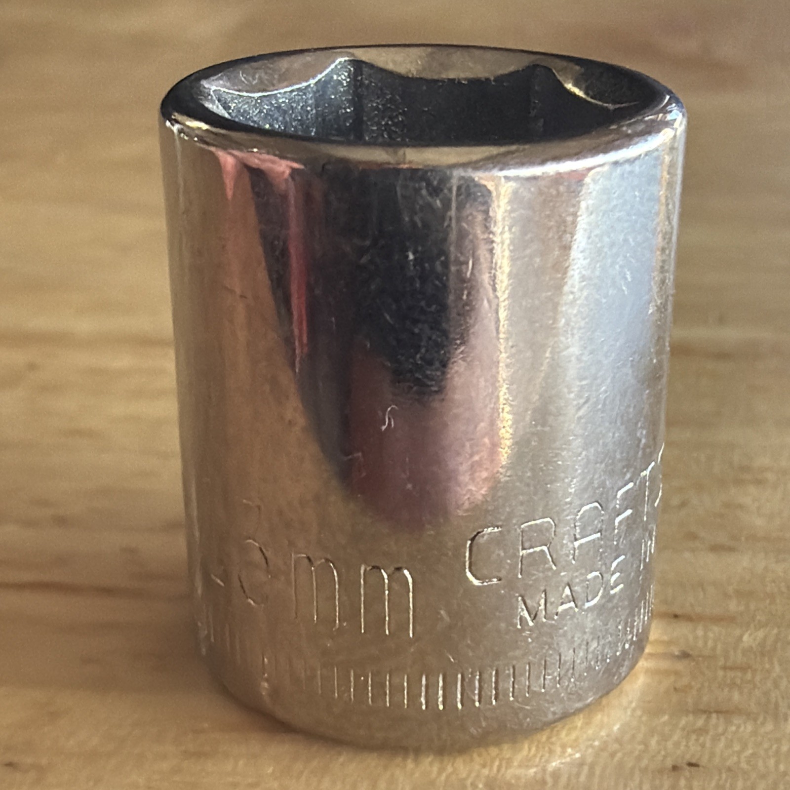 Craftsman 13mm Shallow Socket 1/4″ Drive 6 Point Inverted G1 Series 43514 USA
