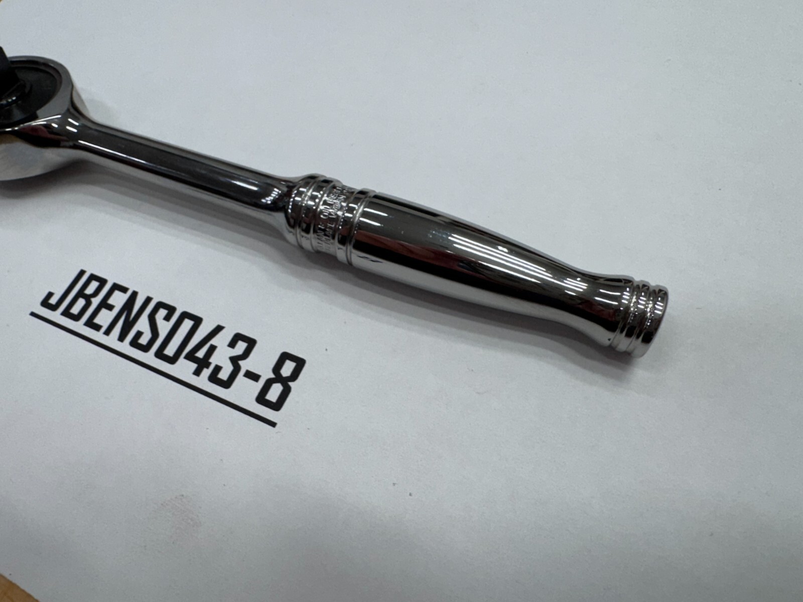 Snap-on Tools USA NEW 3/8″ Drive Gearless Round Head Ratchet FZERO