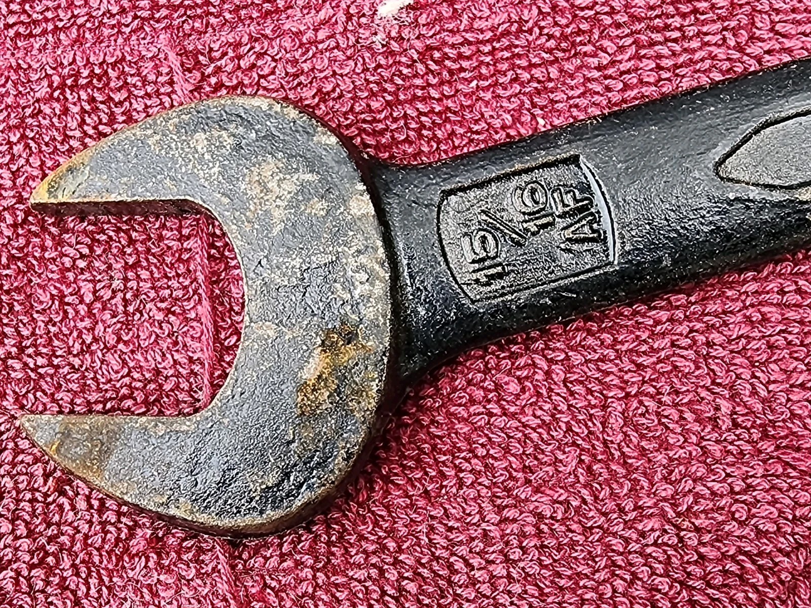 TW Superslim Double Open Ended Spanner 11/16AF x 13/16AF, England