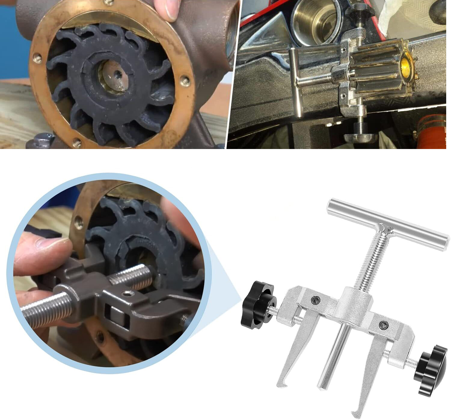 660040-1 Impeller Puller/Removal Tool for Jabsco Pump 50070-0040 50070-0200