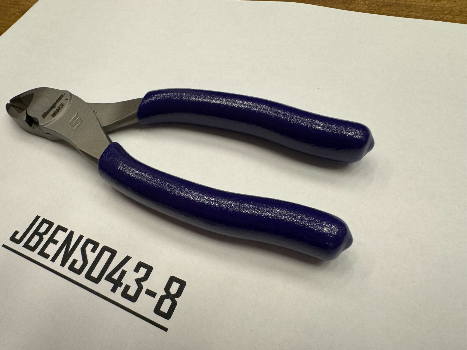 Snap-on Tools USA NEW DARK PURPLE Soft Grip 6″ Diagonal Cutter Pliers 86ACFDP
