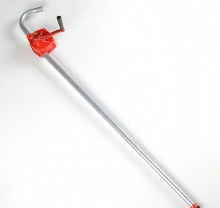 Heavy Duty Rotary HAND PUMP Perfect 55 Gallon Oil Barrel Suction Pumping Tool