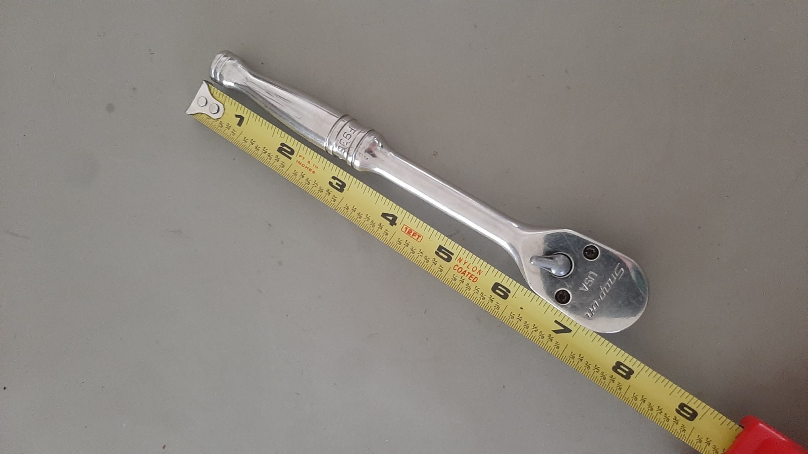 Snap-on Tools USA 3/8″ Drive Standard Handle Chrome Ratchet F936 62426