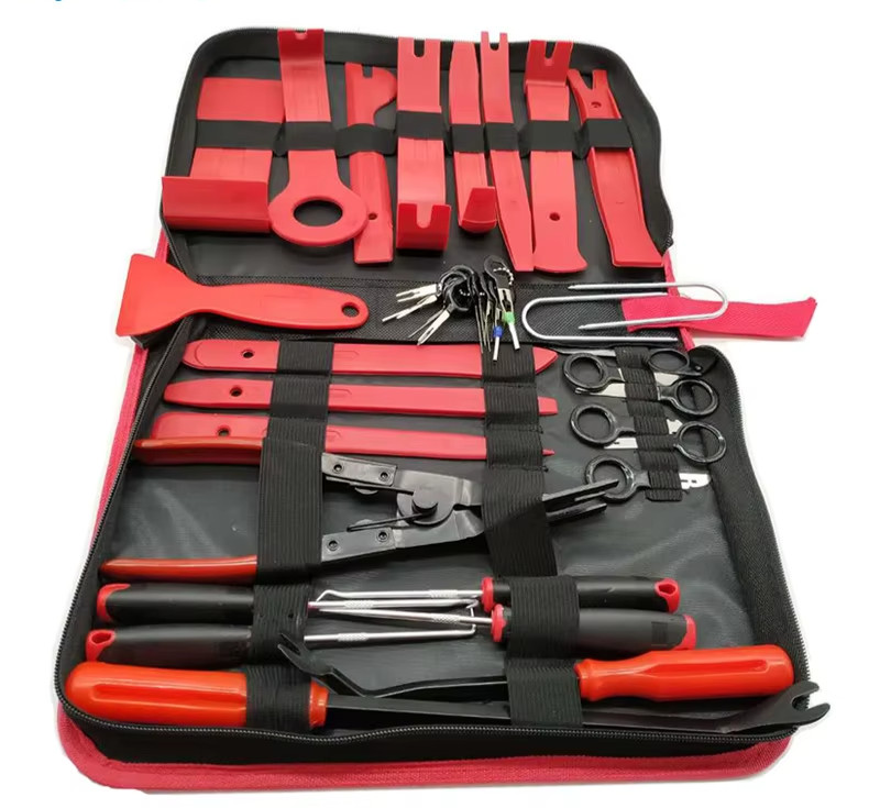 38PCS Auto Trim Removal Tool Kit Car Panel Door Dash Stereo Pry Set