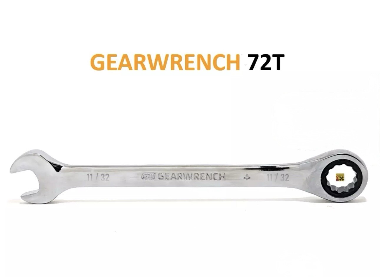 NEW GEARWRENCH RATCHETING WRENCH 12 POINT SAE 11/32 INCH