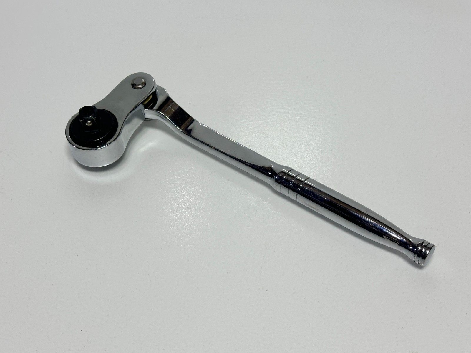 Blackhawk USA 34950X (Rare) Indexing 3/8 Drive Ratchet Chrome Finish Push Button