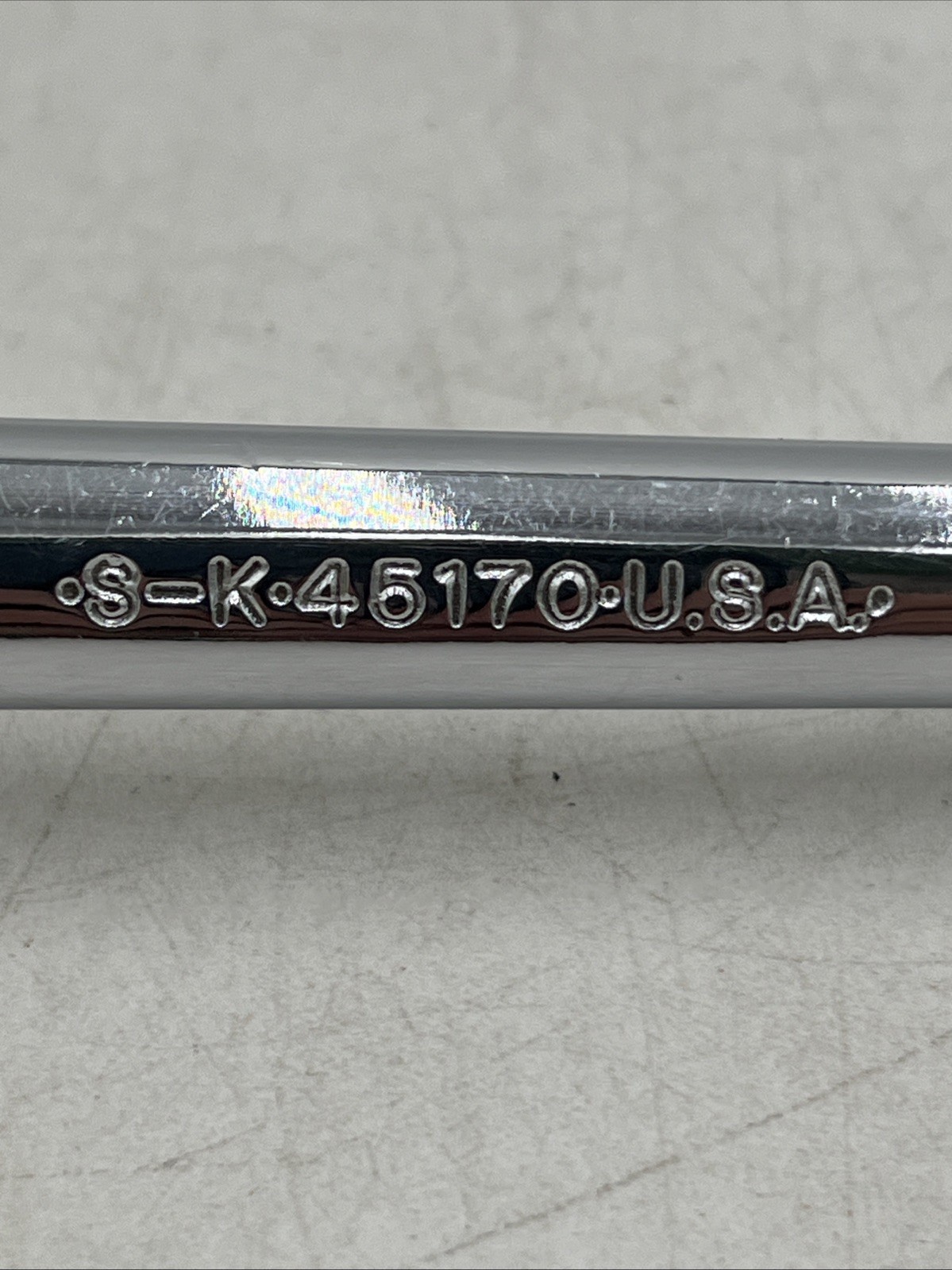 SK Tools USA Nos S-K 45170 3/8” Ratchet Chrome USA Made