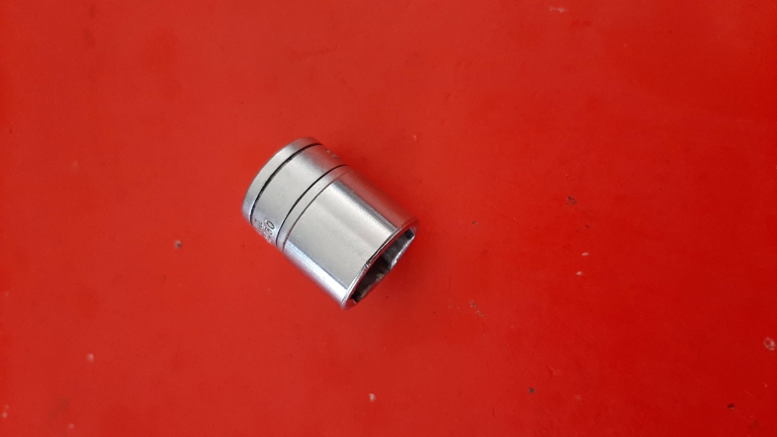 Snap-on Tools 3/8″ Drive 16MM 6PT Point Shallow Chrome Socket USA FSM16 327