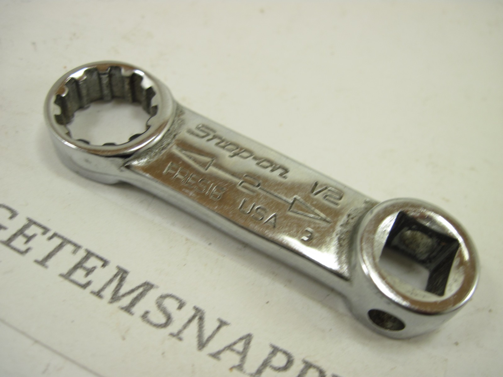 Snap On 3/8″ Drive 3pc Spline Torque Adapter Socket Set FRES18 16 & 14 NICE