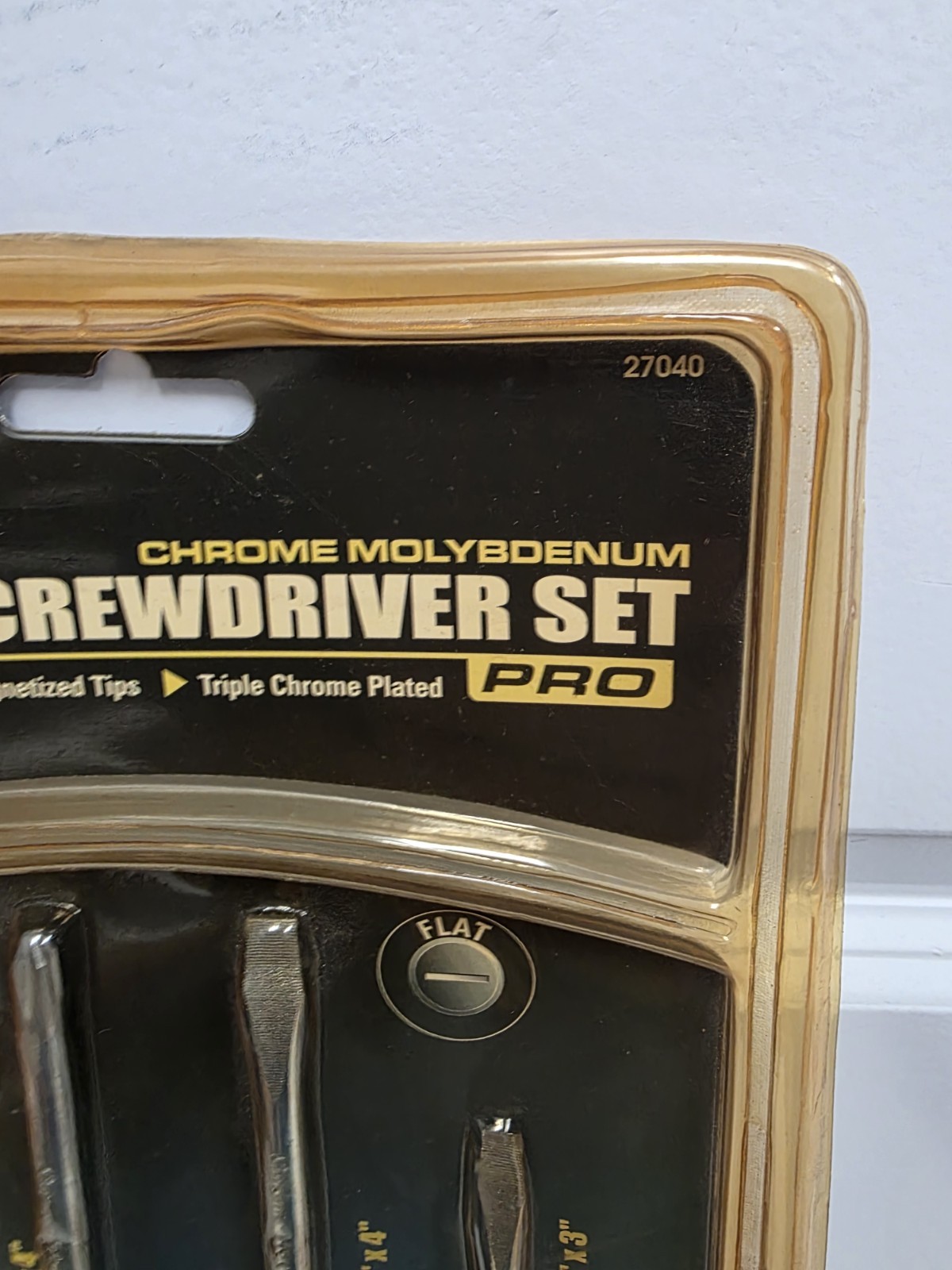 MIT Michigan Industrial Tools- 4 Piece Screwdriver Set – Chrome Molybdenum