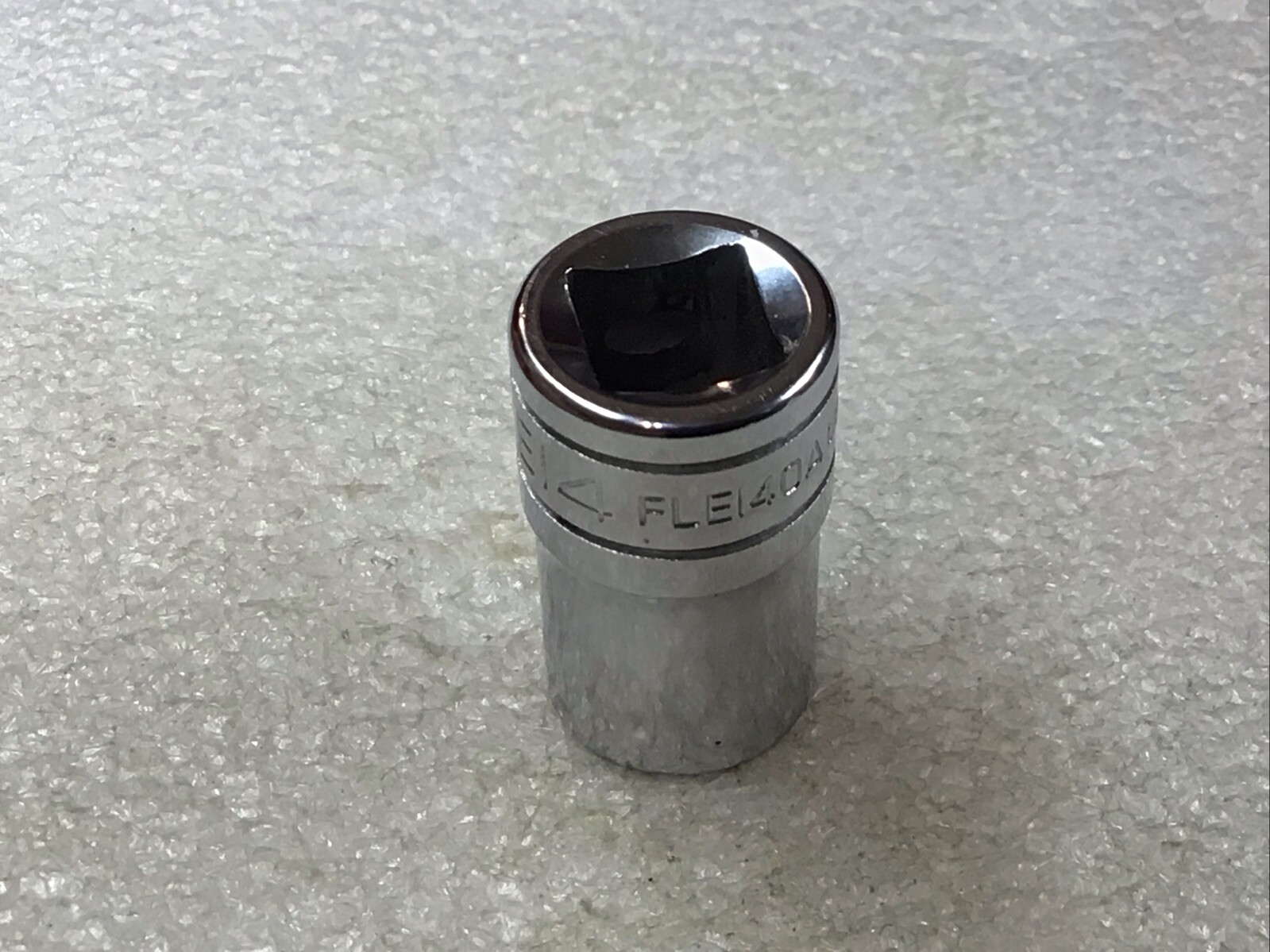 Snap On FLE140A – E14, Inverted Torx, Chrome, 3/8” Dr., Shallow Socket -USA-NOS