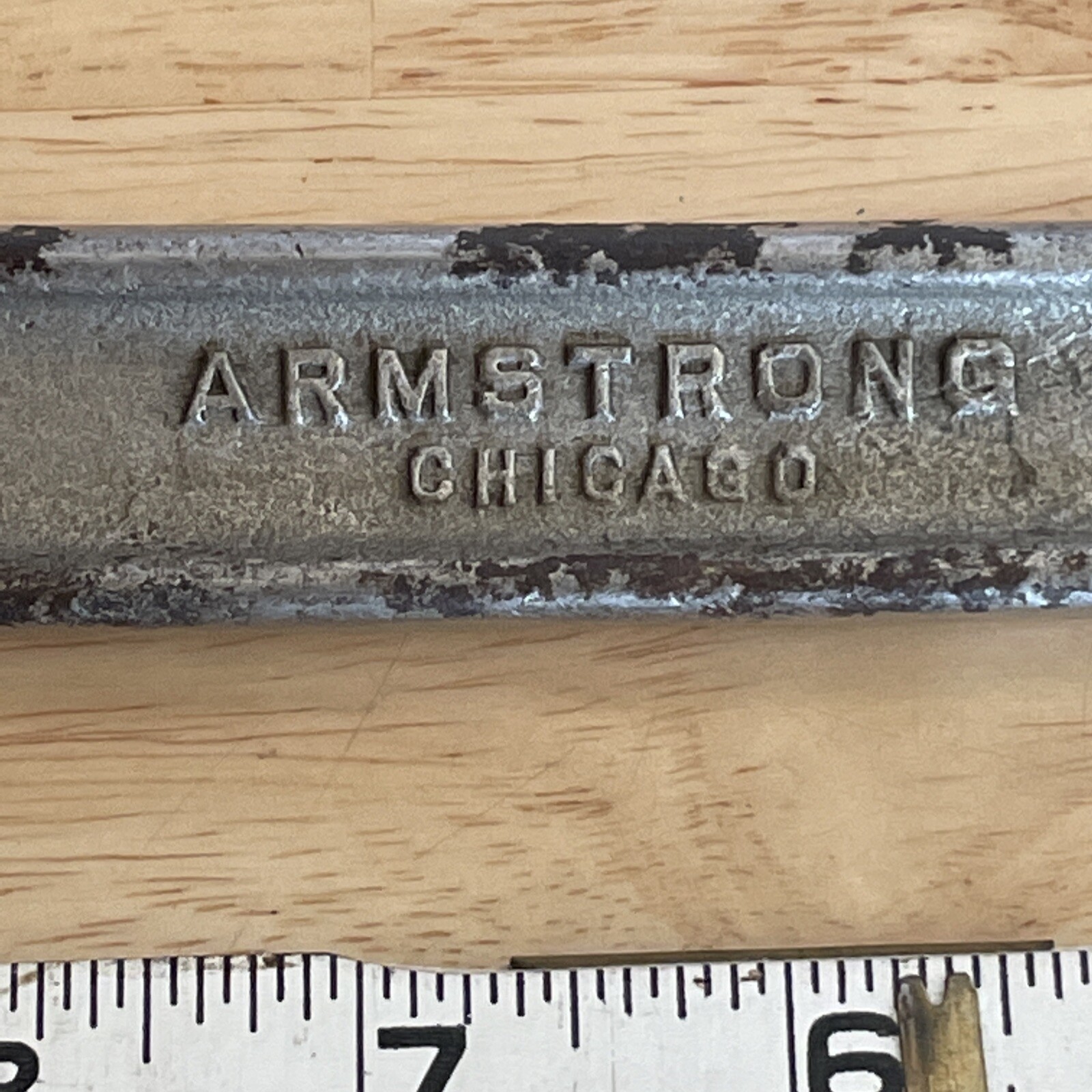 Armstrong S-51 ratchet wrench 1/2″ drive 10 inches long Vintage Chicago USA