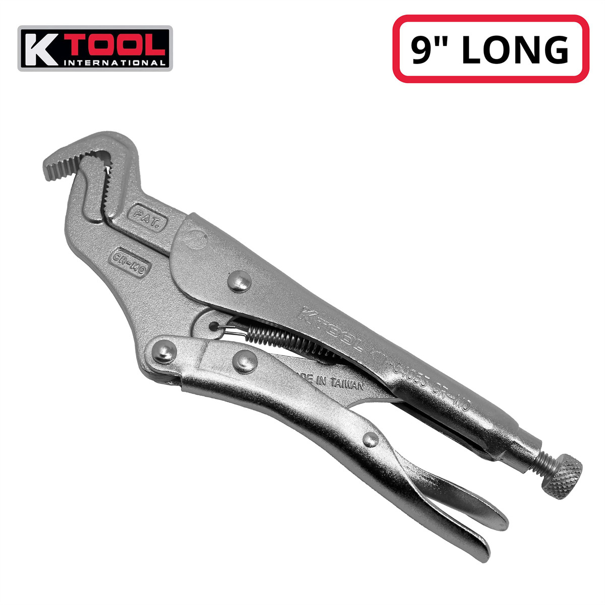 K Tool International 54053 Parrot Nose Adjustable Pliers Heavy Duty Grip