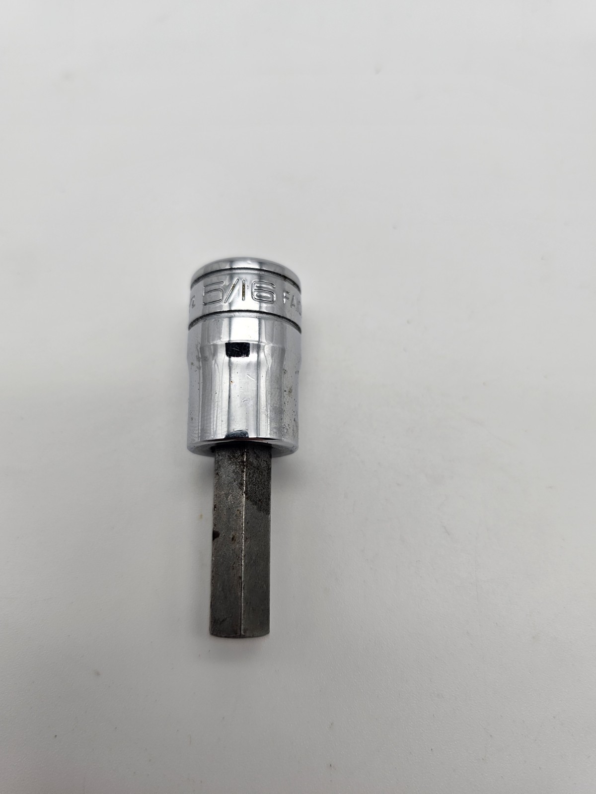 Snap On Tools FA10E 3/8” Dr SAE 5/16” Standard Hex Bit Socket Driver USA