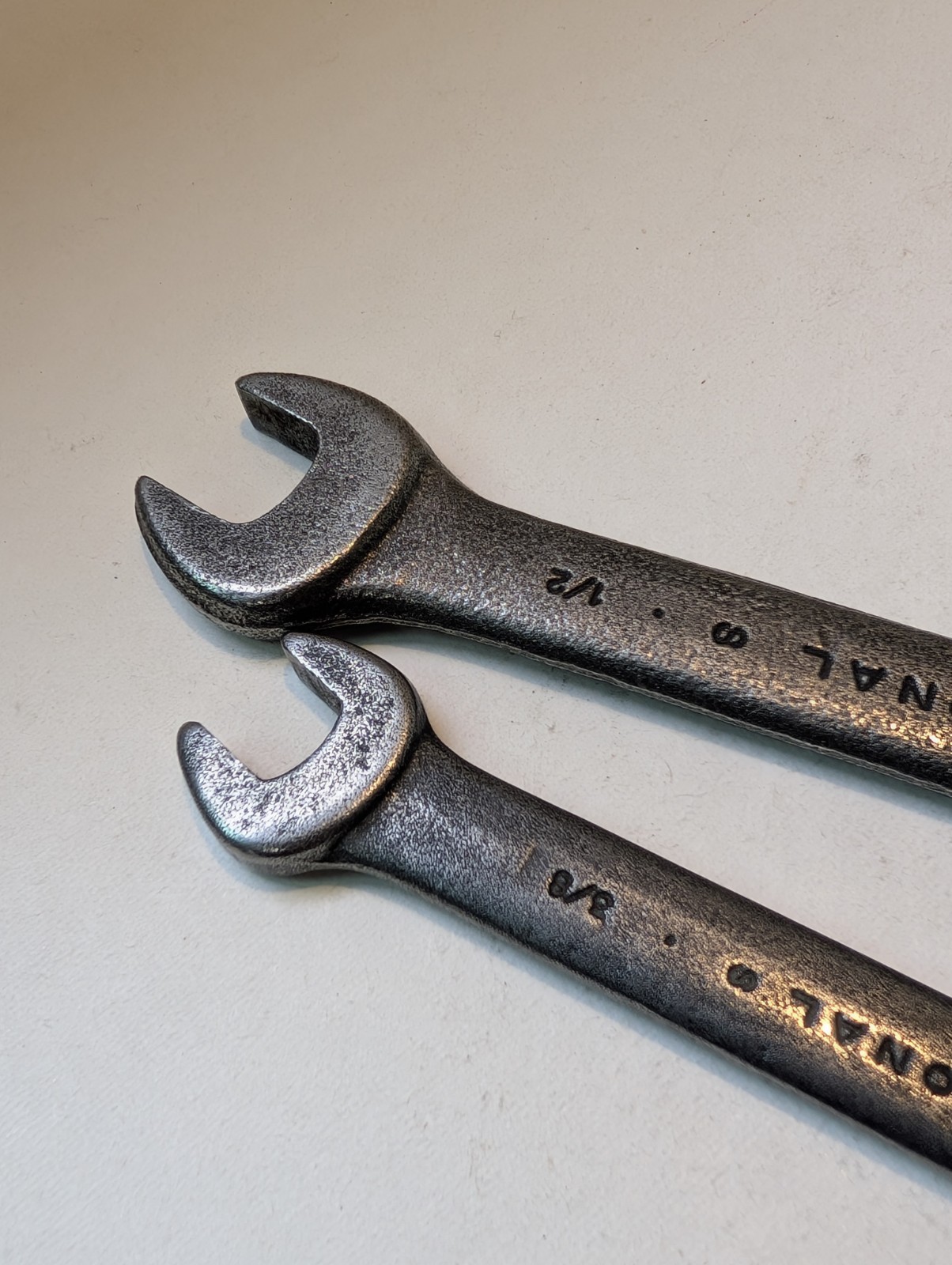 Vtg Proto Prof USA Double Open End Wrench X 2 Lot 9/16″-1/2″ & 7/16″-3/8″