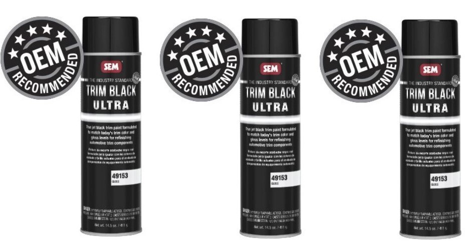TRIM BLACK ULTRA GLOSS SEM-49153 (3 Pack)