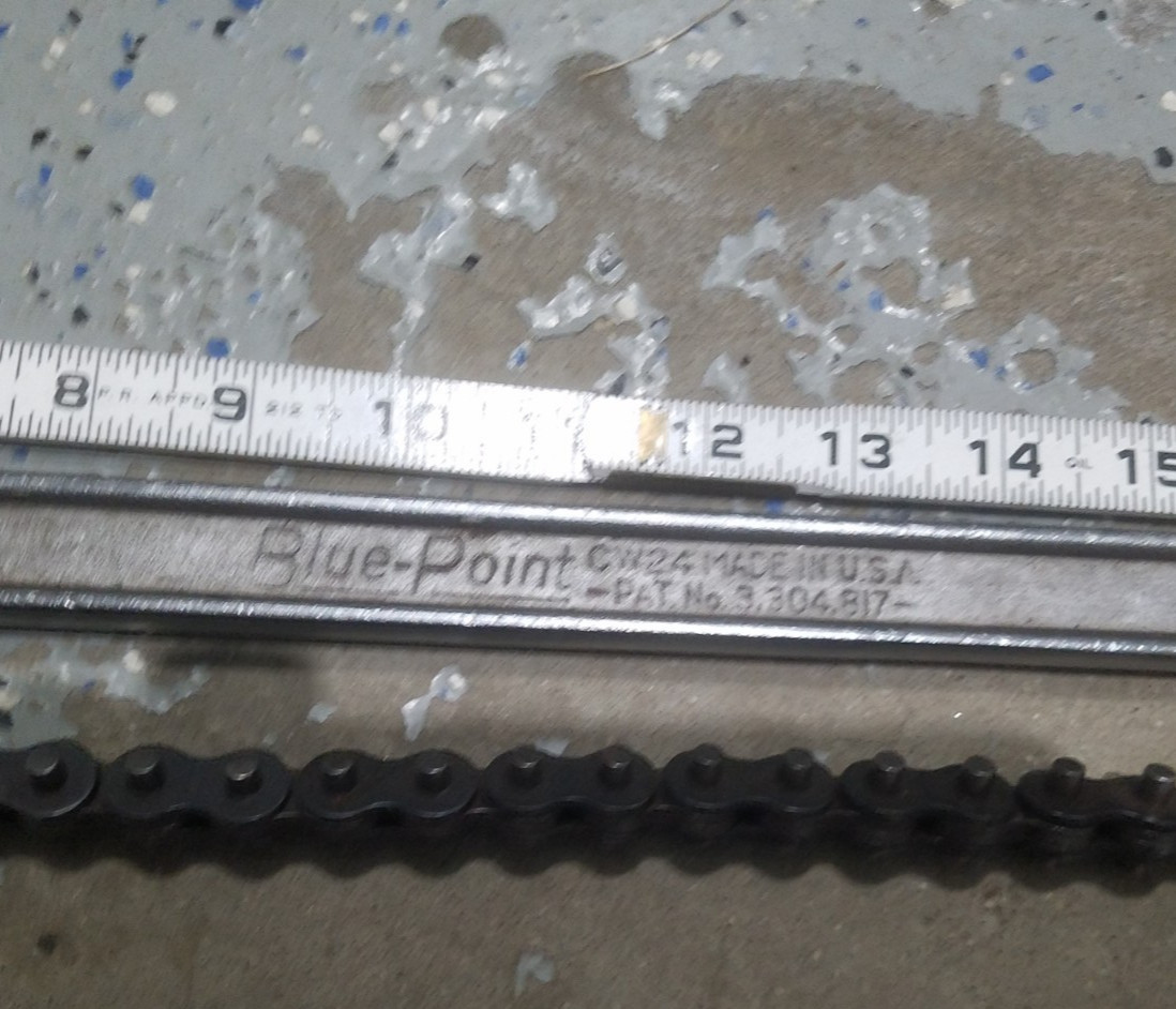 Blue Point 24” Adjustable Chain Wrench # CW-24 Made In USA