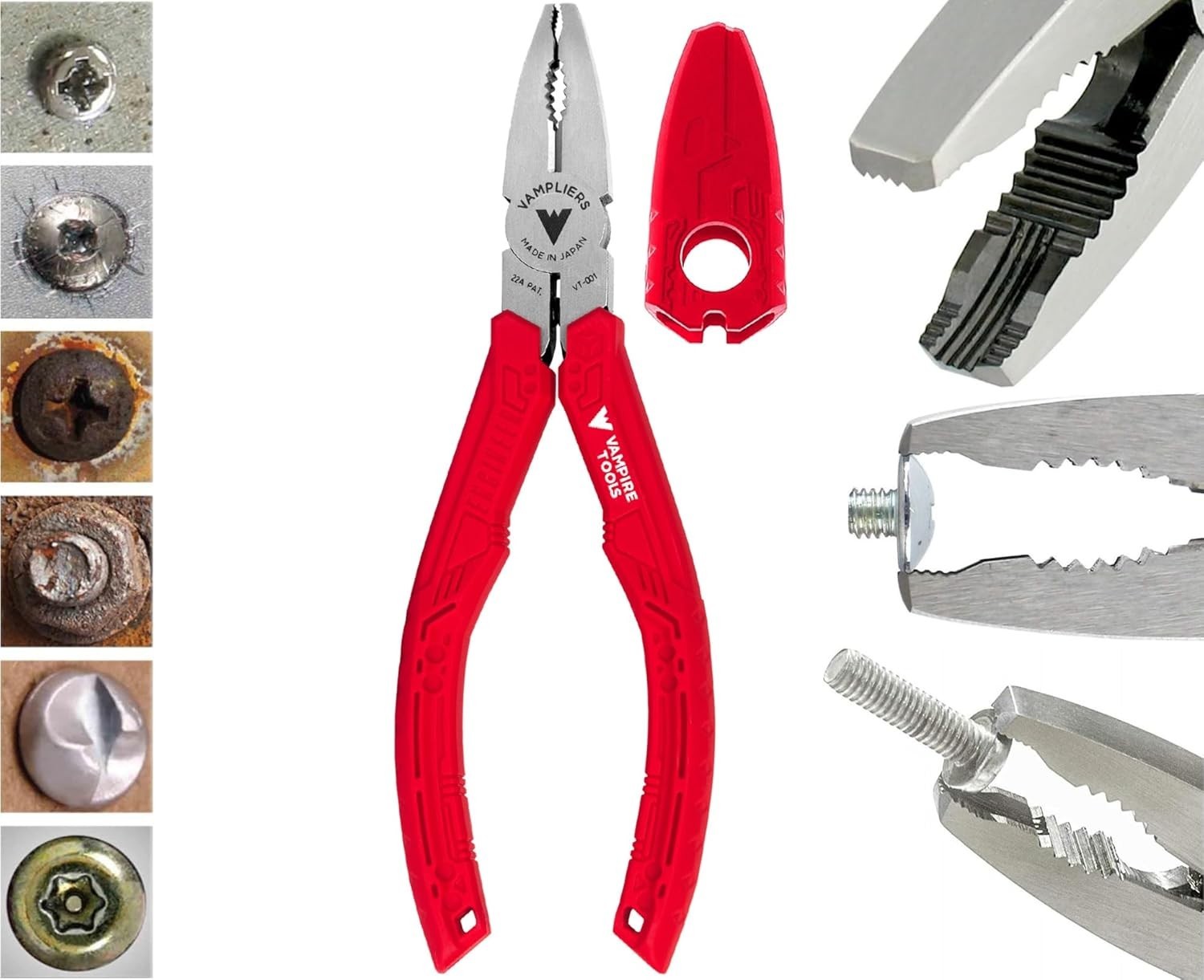 Vamplier Pliers for Fast Screw Removal