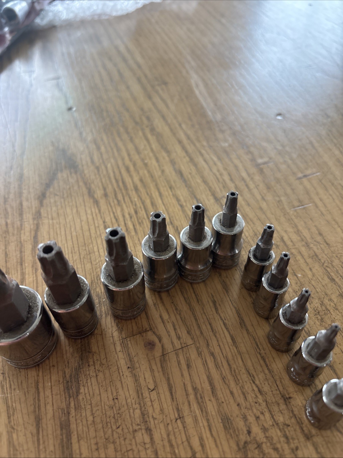 Snap-On 211EFTXRTPY 8IPR-55IPR 11 Piece Tamper-Resistant TORX Plus Socket Set US
