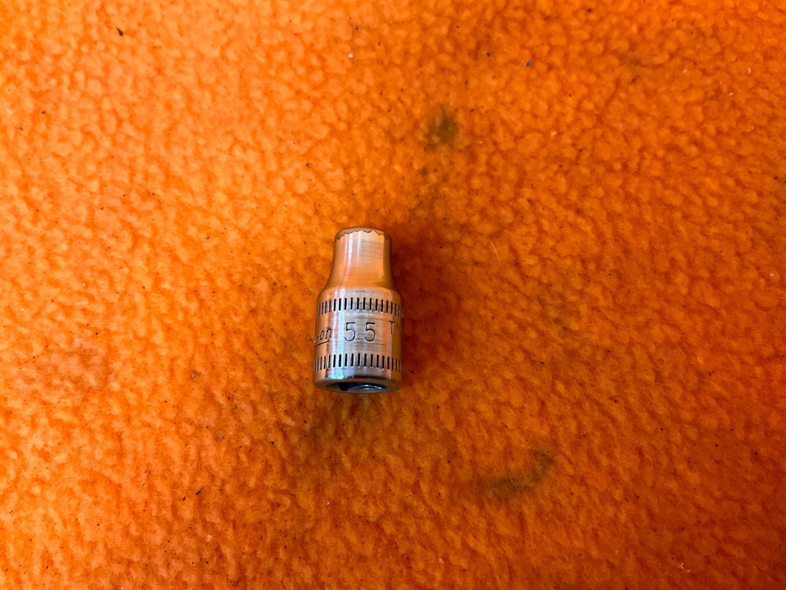Snap-on Tool 1/4″ Drive Deep Chrome Socket Metric 5.5mm TMM5.5