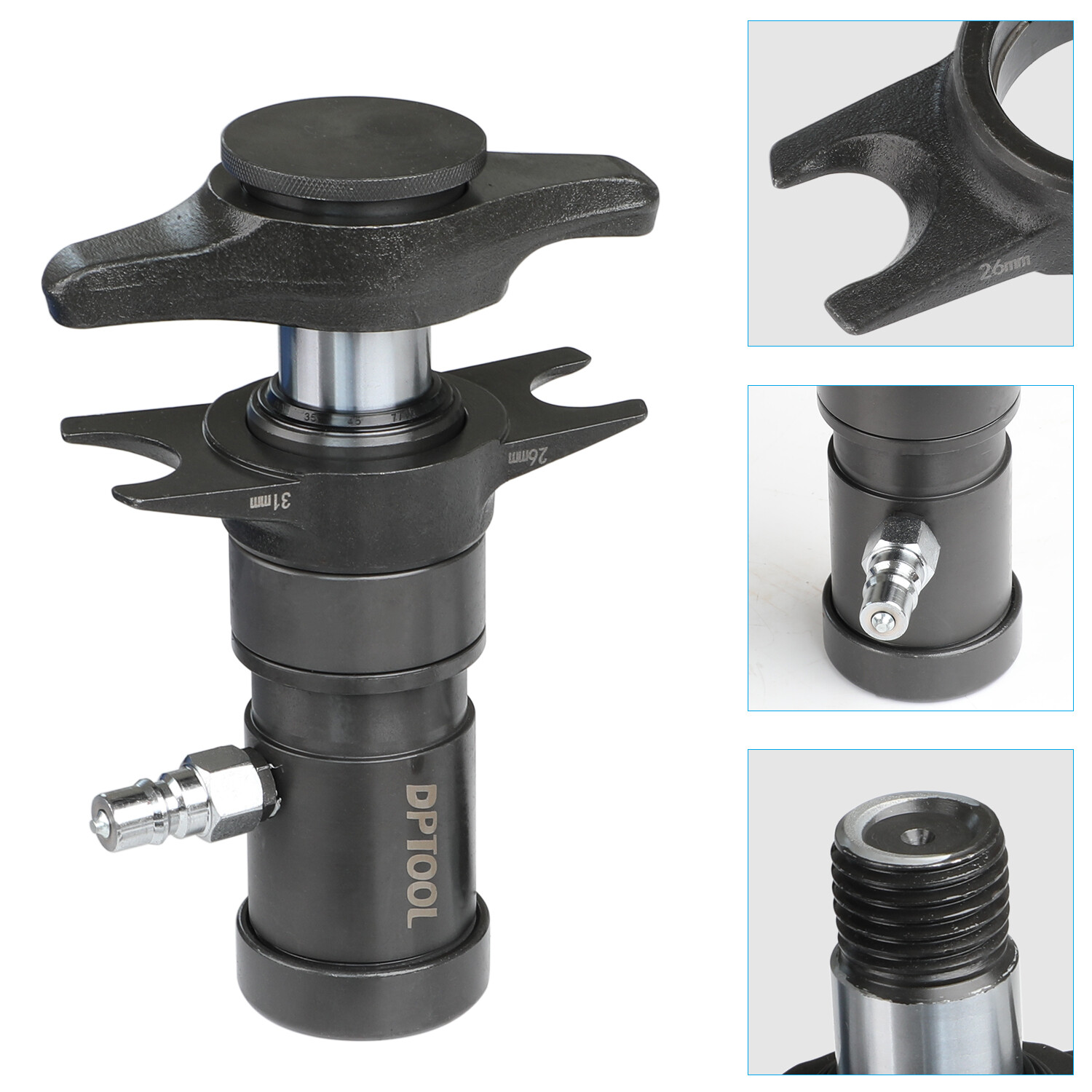 Pneumatic hydraulic ball head removal tool for Mercedes BMW VW Audi porsche 4.5