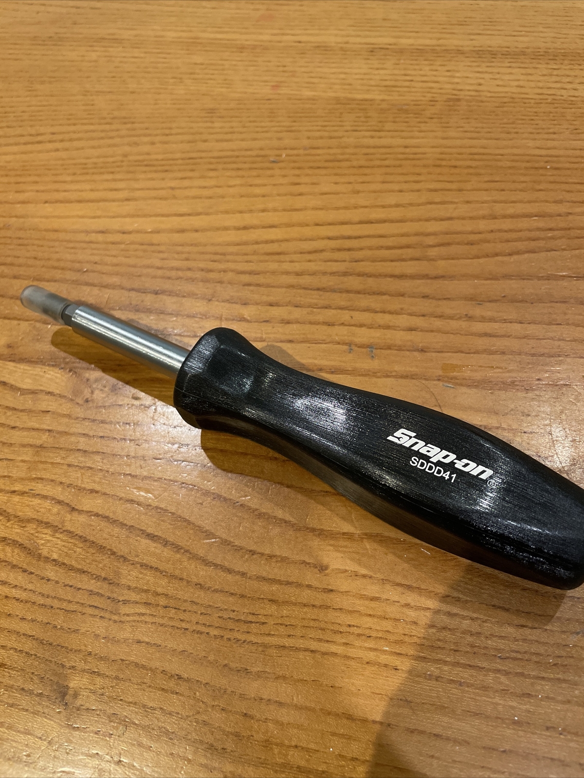 *NEW* Snap-on Reversible Screwdriver SDDD41R *4 BITS* Black, CLASSIC HARD HANDLE