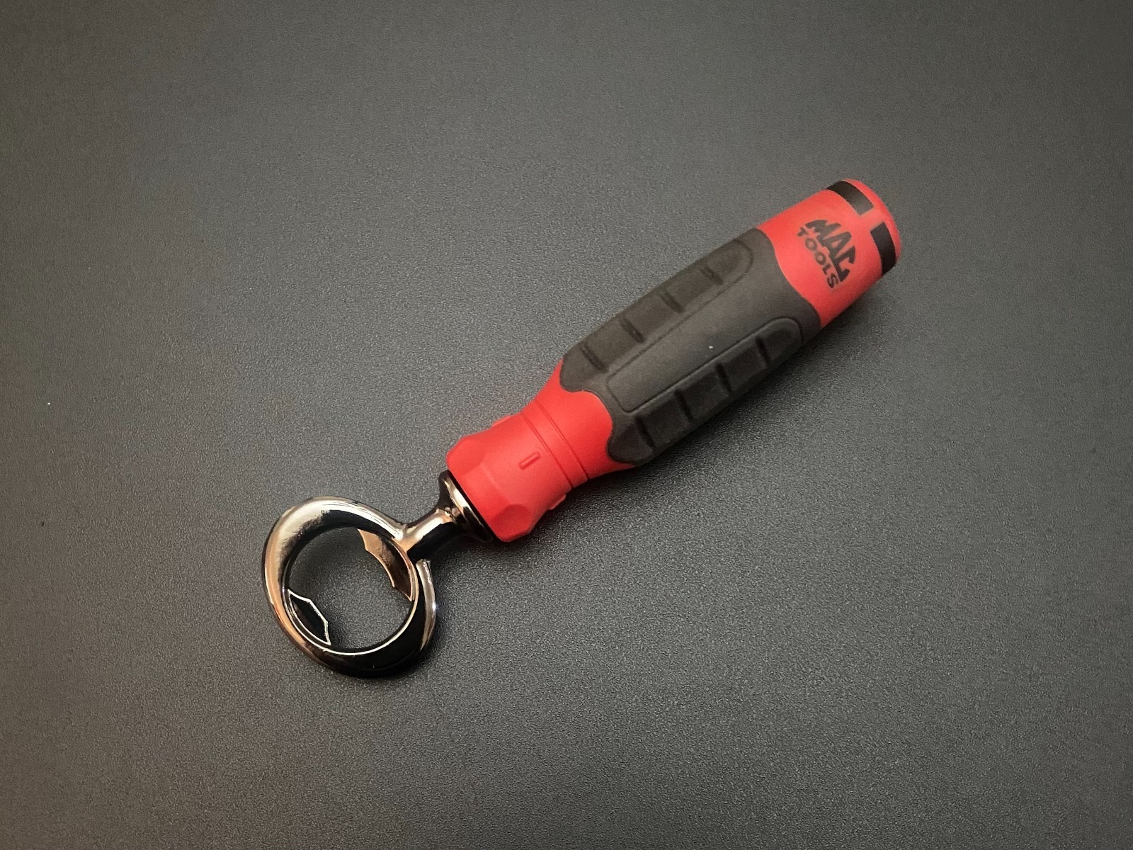 MAC Tools Bottle Opener Red/Black Black Chrome Opener[ Seller’s Creation ]