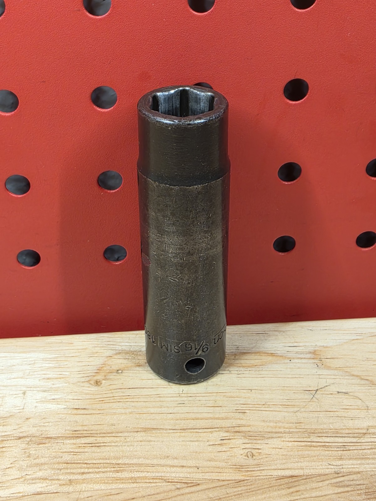 Snap-on Tools SIM180 9/16″ Flank Drive 1/2″ Drive 6-Point Deep Impact Socket