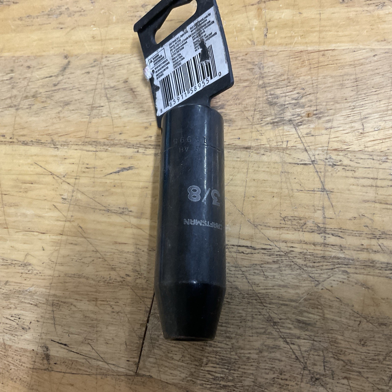 NWT Craftsman 1/2 Drive 3/8” 6 Point Standard SAE Deep Impact Socket CMMT15995