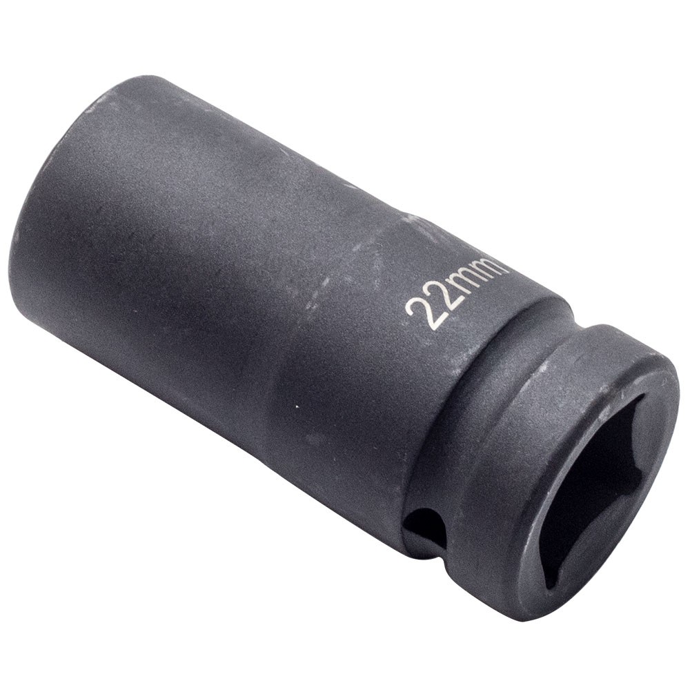 10PCS 3/4Inch Drive Deep Impact Socket Set Metric 22mm-41mm 6-Point Kit W/ Case