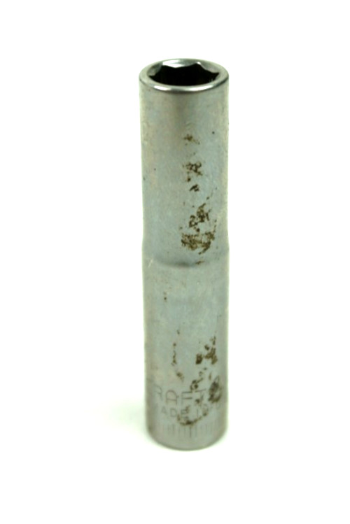Craftsman -G- 7mm 6 Point Deep Chrome Socket 1/4″ Drive 44404 USA