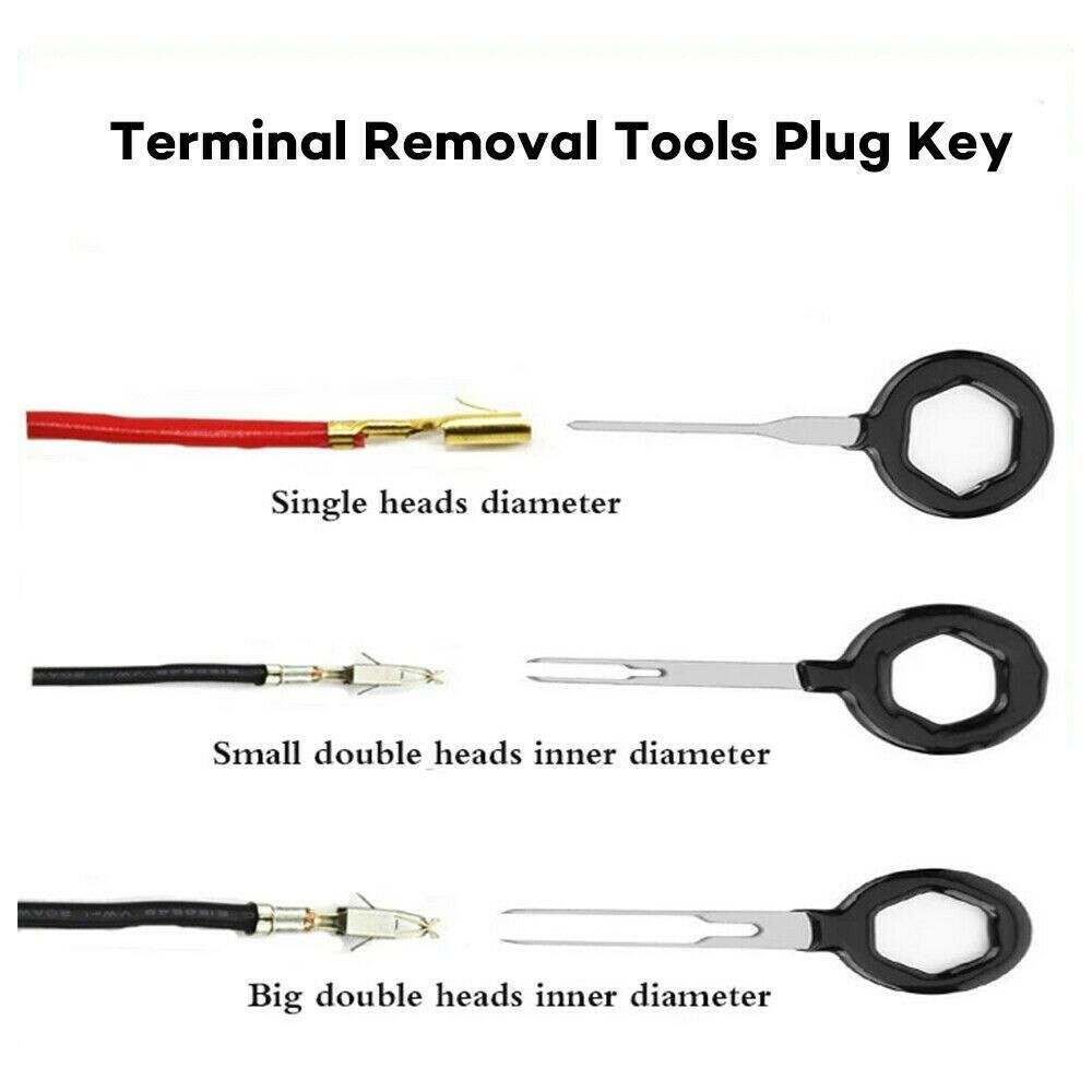 Car Terminal Removal Tool Pin Wiring Connector Extractor Puller Kit Set ATD 11x