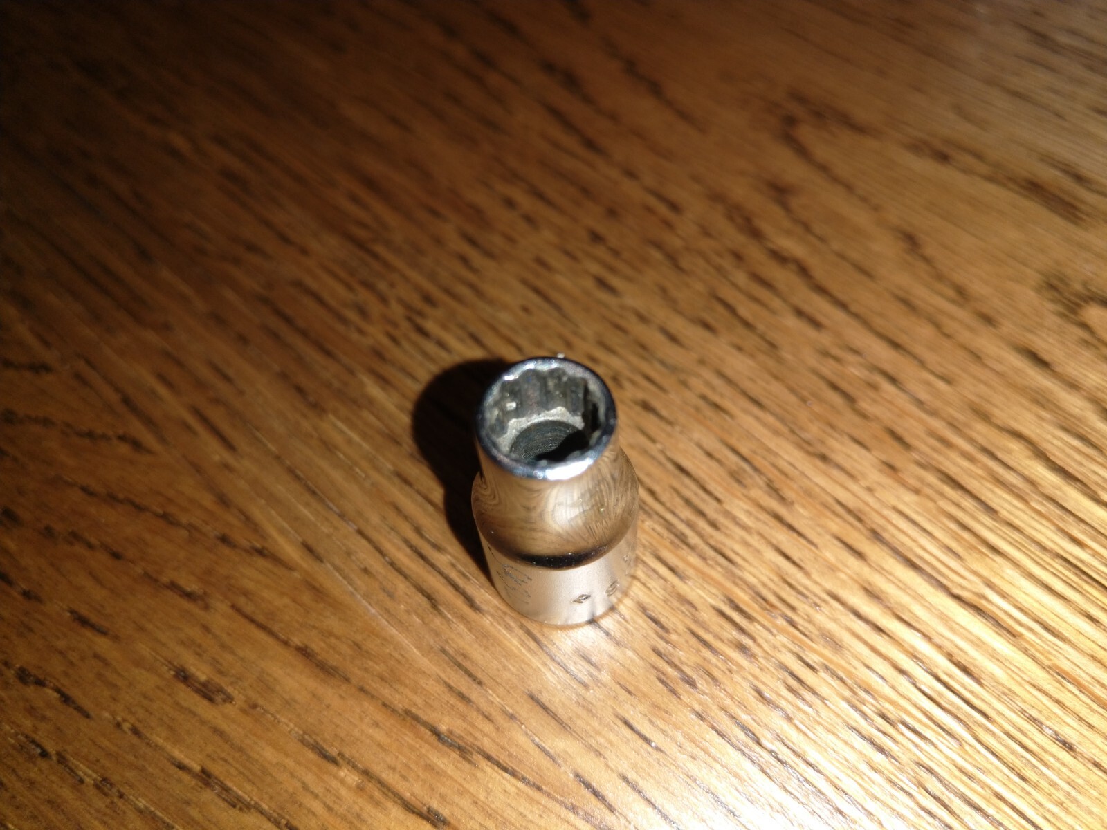 Snap-on USA TMD8 1/4” Drive 12 Point SAE 1/4” Flank Drive Shallow Socket 10gram