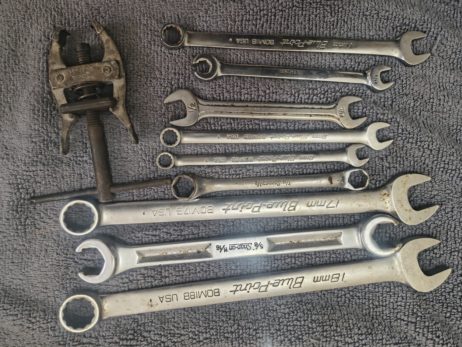 Lot Of 132 PROTO, SNAP ON, BLUE POINT, THORSEN, EASCO, CHALLENGER, CRAFTSMAN,