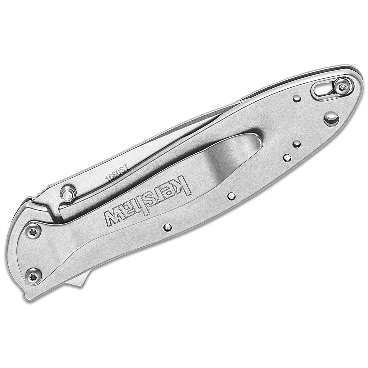 Kershaw Leek-Serrated Assisted Open Frame Lock Drop Point Blade EDC Folding Pock