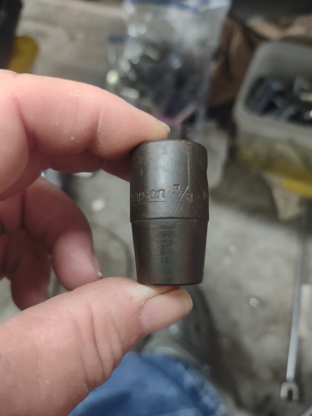 Snap On 3/8 Double Square Impact Socket