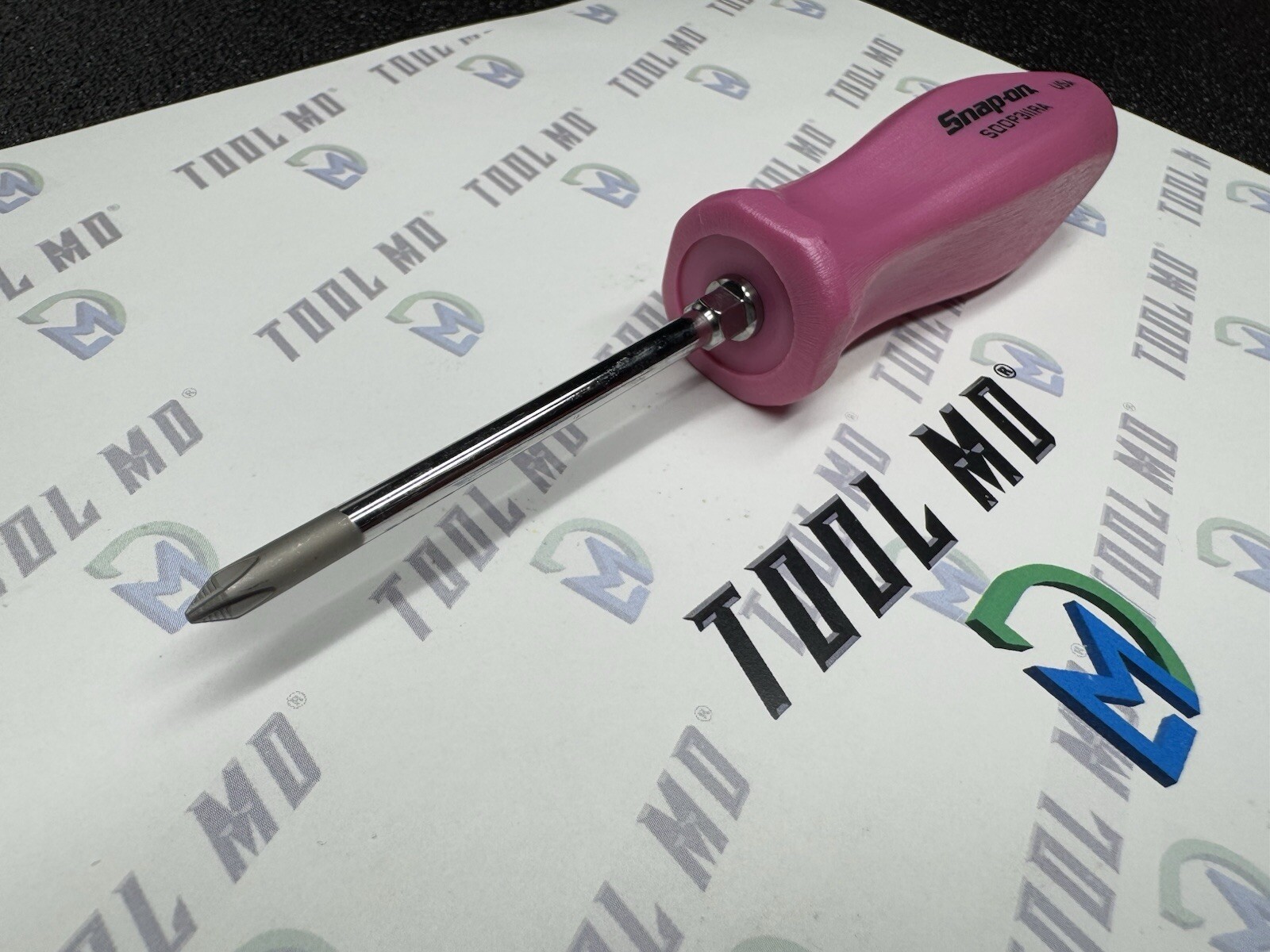 Snap-on Tools USA NEW PEARL PINK #1 Phillips Hard Handle Screwdriver SDDP31IRA