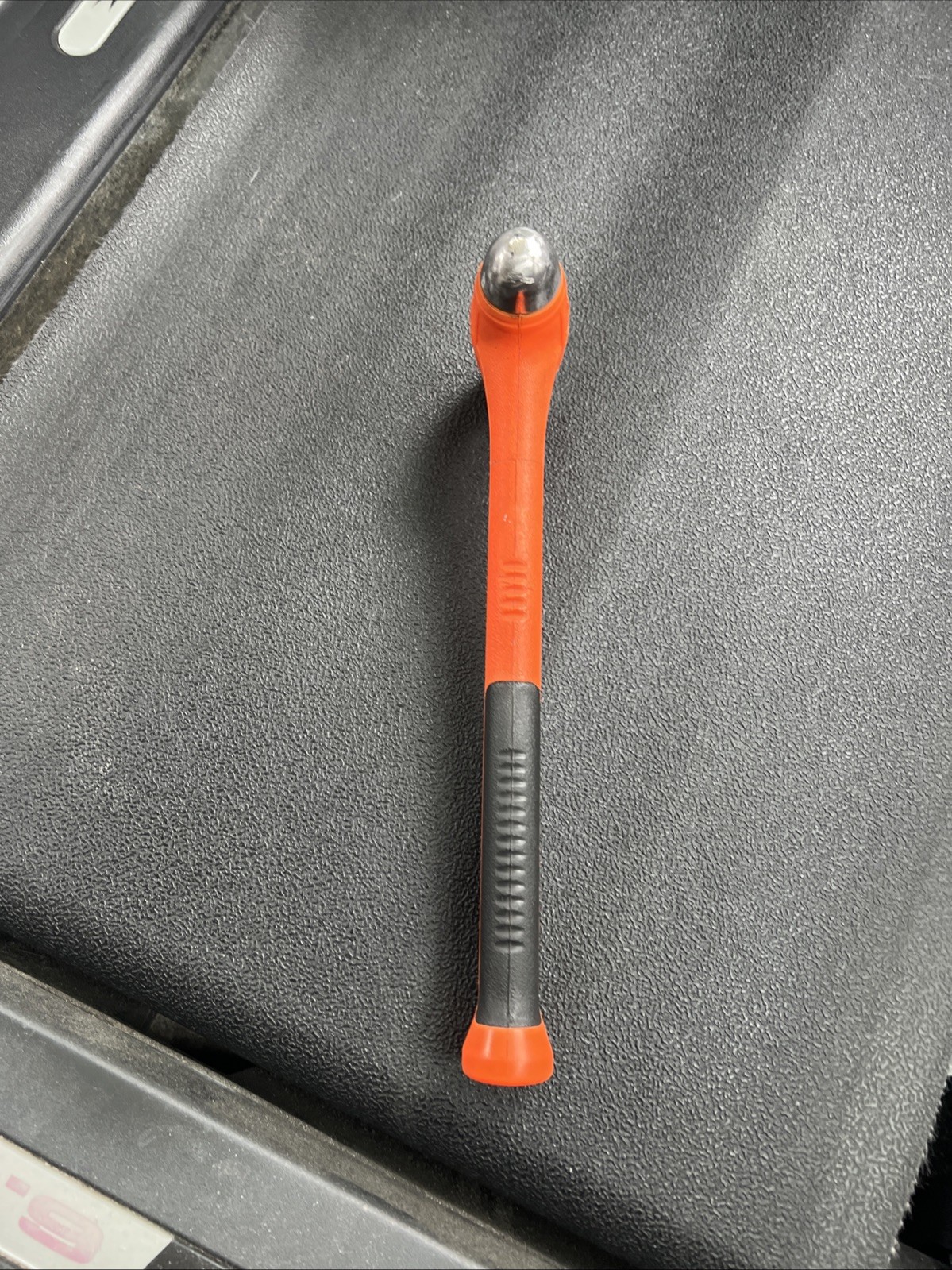 Snap on Tools ORANGE 16oz Soft Grip Dead Blow Ball Peen Hammer HBBD16O 🔥