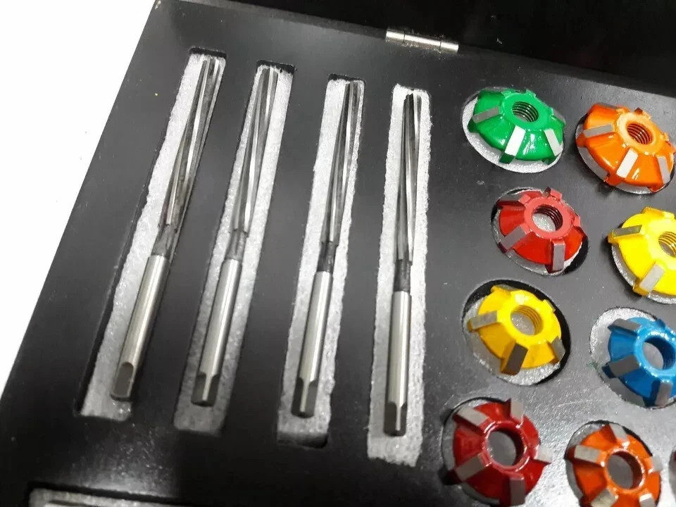 New Valve Job Seat Cutter Set Carbide Tipped For Motorcycles 3 Angle