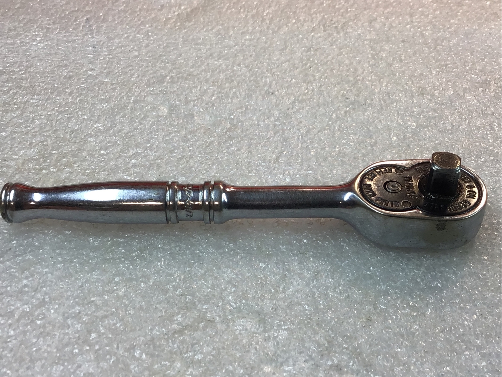 SNAP-ON TM70C – 1/4″ DRIVE,CHROME, STANDARD HANDLE RATCHET🇺🇸-USA-NICE-