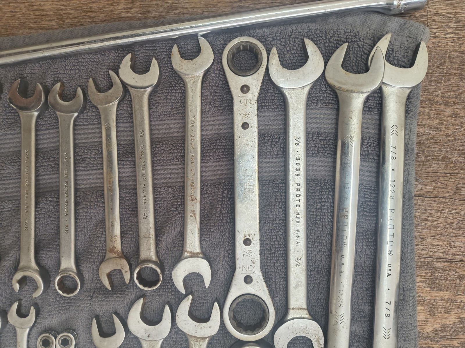 Lot Of 132 PROTO, SNAP ON, BLUE POINT, THORSEN, EASCO, CHALLENGER, CRAFTSMAN,