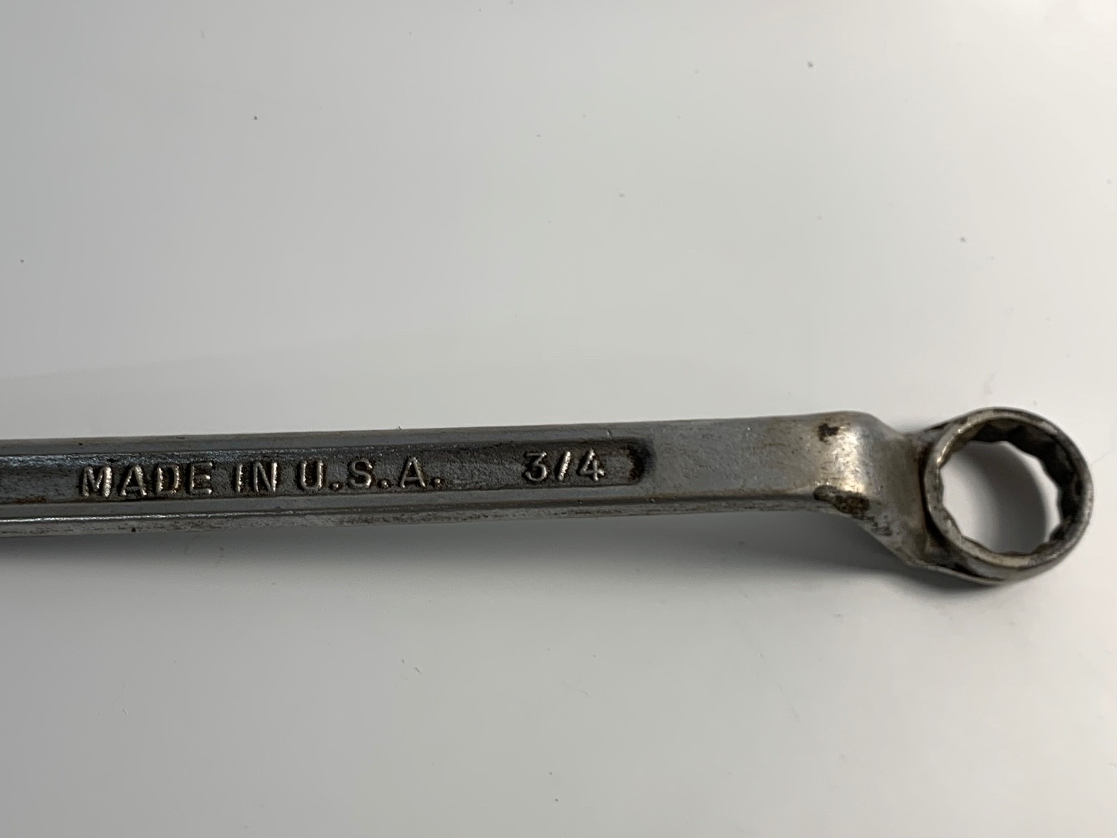 VintAge USA No. 914 3/4in. X 25/32in. Double Box End Offset Wrench Forged