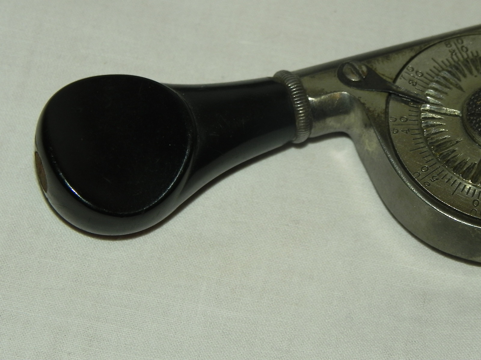 Antique 1896 L. S. Starrett Co. Athol Mass RPM Gauge With Original Case