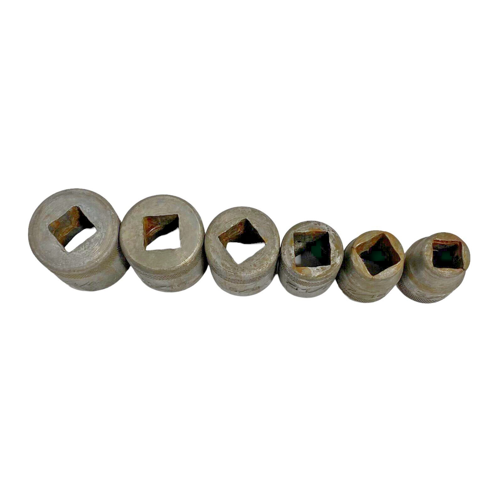 Vintage Socket Set of 6 1/2″ Adapters