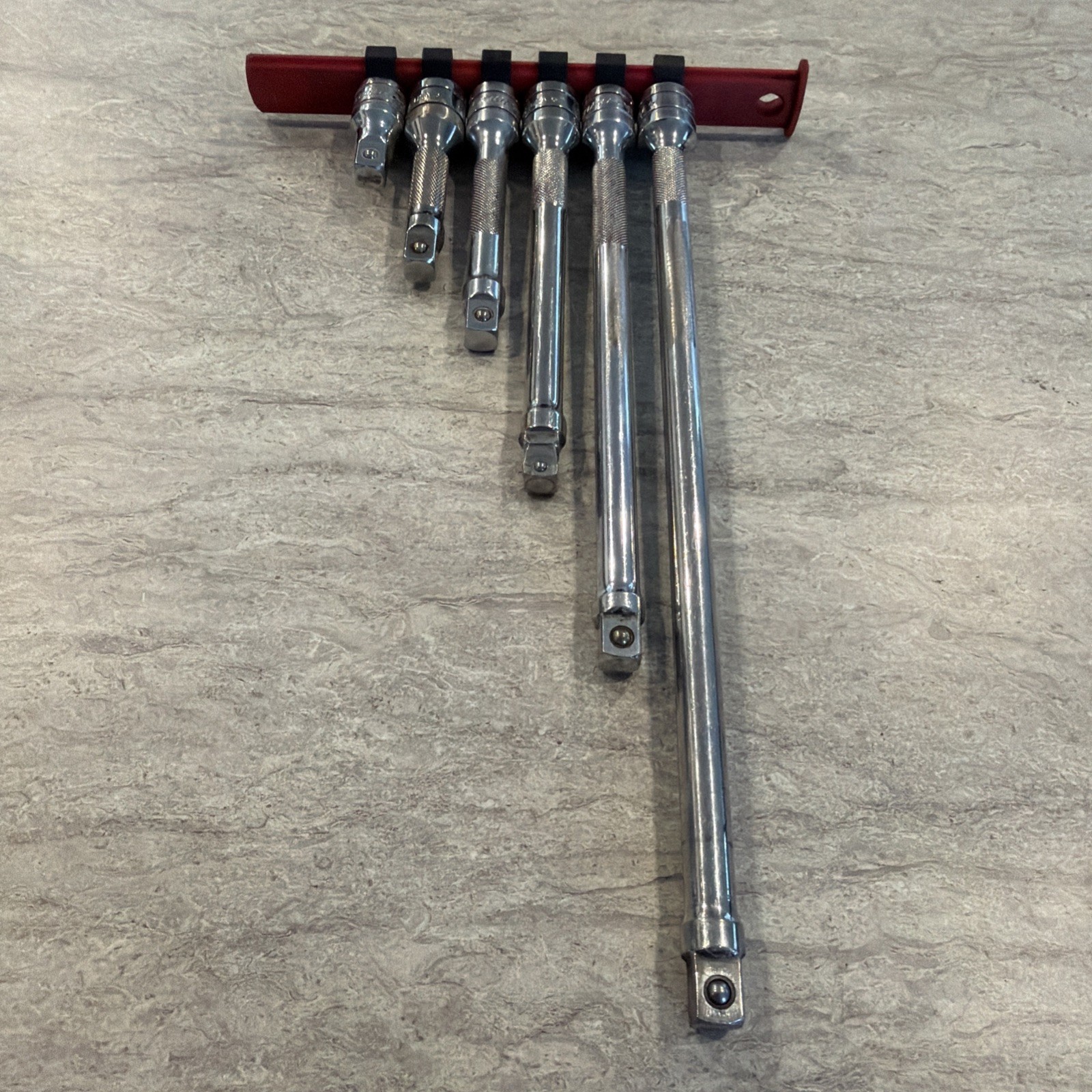 Snap On Tools, 3/8” Drive Extension Set, 6pcs, 206AFX, Great Condition