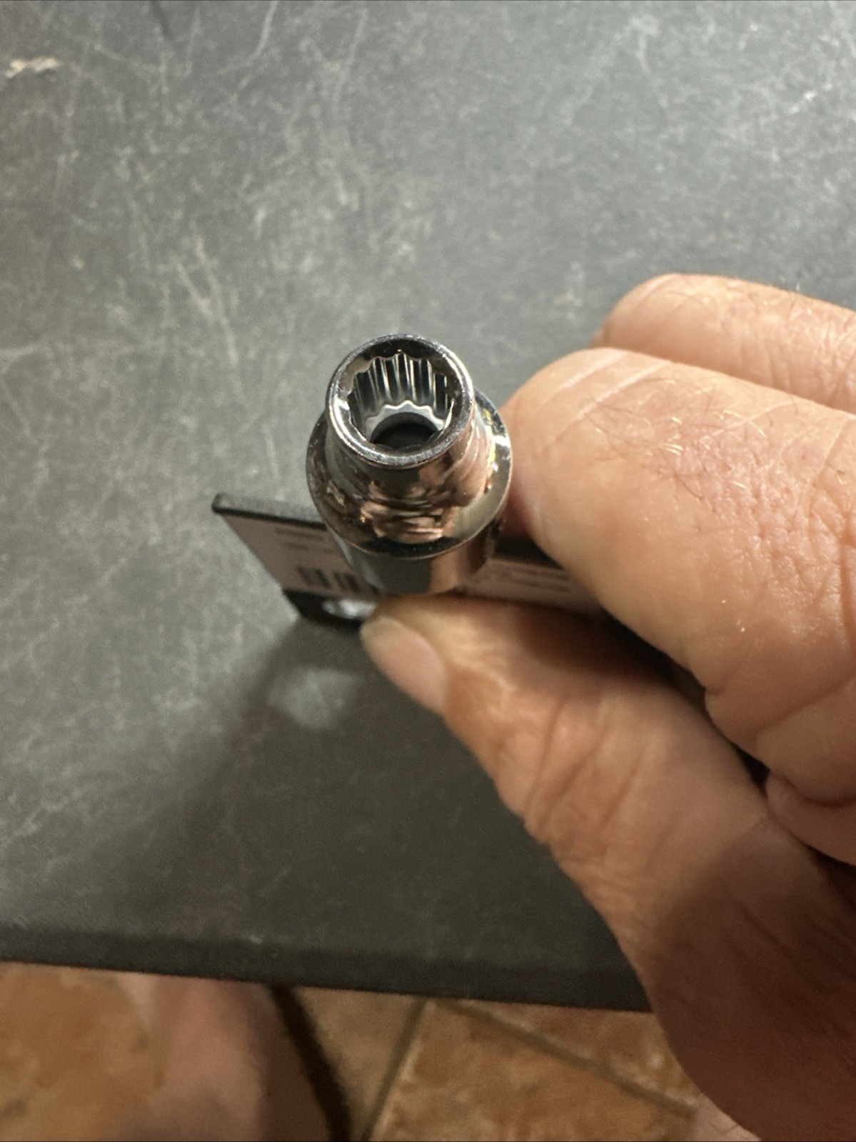 New Klutch 3/8 Drive 12pt 6mm Metric Socket