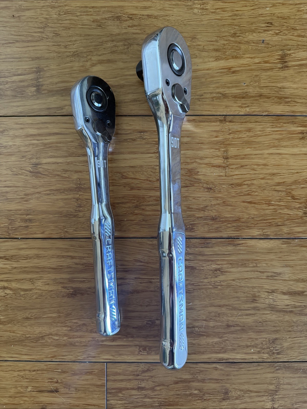 Craftsman 1/2 And 3/8 Ratchet Wrenches CMMT 86723 And CMMT 86722