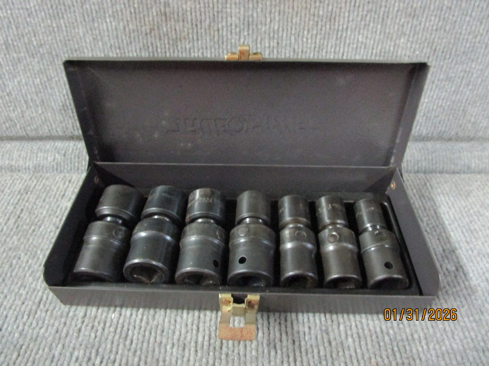 True Craft 7pc 1/2″ Dr SAE Swivel Socket Set Japan